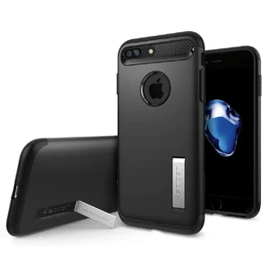 Чехол Spigen Slim Armor Black для iPhone 7 Plus | 8 Plus - Фото 2