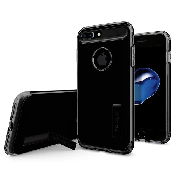 Чохол Spigen Slim Armor Jet Black для iPhone 7 Plus | 8 Plus в Одесі