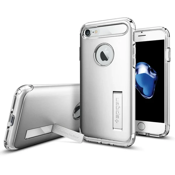 Чехол Spigen Slim Armor Satin Silver для iPhone 7 | 8 в Кропивницком