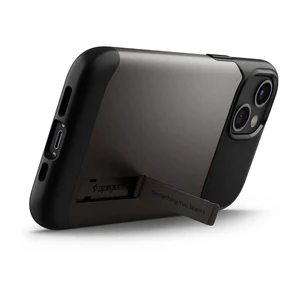 Захисний чохол Spigen Slim Armor Gunmetal для iPhone 13 mini - Фото 3