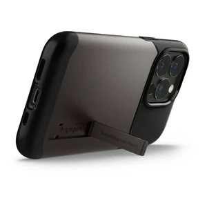 Защитный чехол Spigen Slim Armor Gunmetal для iPhone 13 Pro - Фото 3