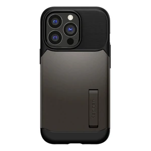 Защитный чехол Spigen Slim Armor Gunmetal для iPhone 13 Pro - Фото 2