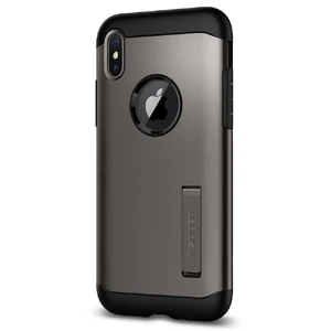 Чехол Spigen Slim Armor Gunmetal для iPhone X | XS 057CS22135 - Фото 1