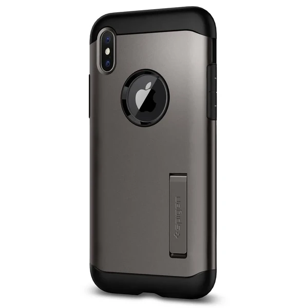 Чохол Spigen Slim Armor Gunmetal для iPhone X | XS у Миколаєві