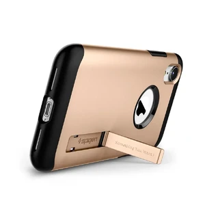 Противоударный чехол Spigen Slim Armor Champagne Gold для iPhone XR - Фото 6