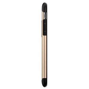 Противоударный чехол Spigen Slim Armor Champagne Gold для iPhone XR - Фото 8