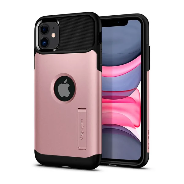 Протиударний чохол Spigen Slim Armor Rose Gold для iPhone 11 в Мукачеві