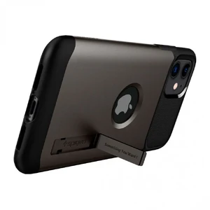 Протиударний чохол Spigen Slim Armor Gunmetal для iPhone 11 - Фото 2