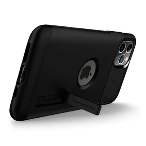 Протиударний чохол Spigen Slim Armor Black для iPhone 11 Pro - Фото 2