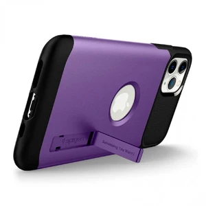 Противоударный чехол Spigen Slim Armor Purple для iPhone 11 Pro Max - Фото 2