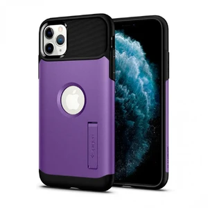 Противоударный чехол Spigen Slim Armor Purple для iPhone 11 Pro Max 075CS27058 - Фото 1