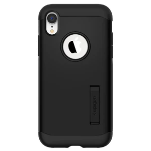 Противоударный чехол Spigen Slim Armor Black для iPhone XR 064CS24531 - Фото 1