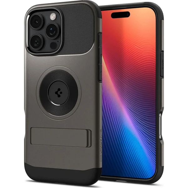 Стальной чехол Spigen Slim Armor Mag для iPhone 16 Pro Max в Черкассах