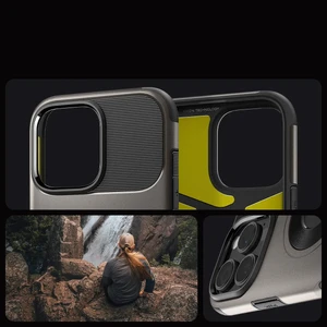 Стальной чехол Spigen Slim Armor Mag для iPhone 16 Pro Max - Фото 13