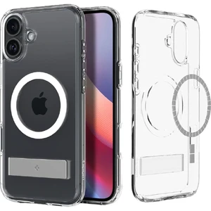Прозорий білий чохол Spigen Slim Armor Essential S MagSafe iPhone 16 8809971231237 - Фото 1