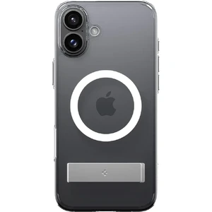 Прозорий білий чохол Spigen Slim Armor Essential S MagSafe iPhone 16 - Фото 2