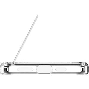 Прозорий білий чохол Spigen Slim Armor Essential S MagSafe iPhone 16 - Фото 10