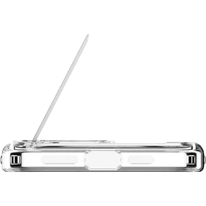 Прозрачный белый чехол Spigen Slim Armor Essential S MagSafe для iPhone 16 Pro - Фото 9