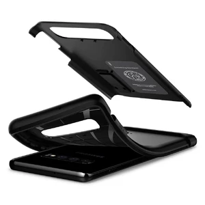 Чохол Spigen Slim Armor Black для Samsung Galaxy S10 Plus - Фото 3