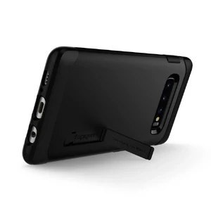 Чохол Spigen Slim Armor Black для Samsung Galaxy S10 Plus - Фото 4