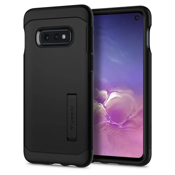 Протиударний чохол Spigen Slim Armor Black для Samsung Galaxy S10e у Дніпрі