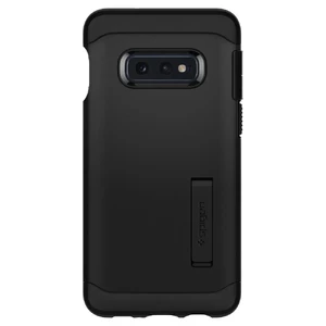 Противоударный чехол Spigen Slim Armor Black для Samsung Galaxy S10e - Фото 6