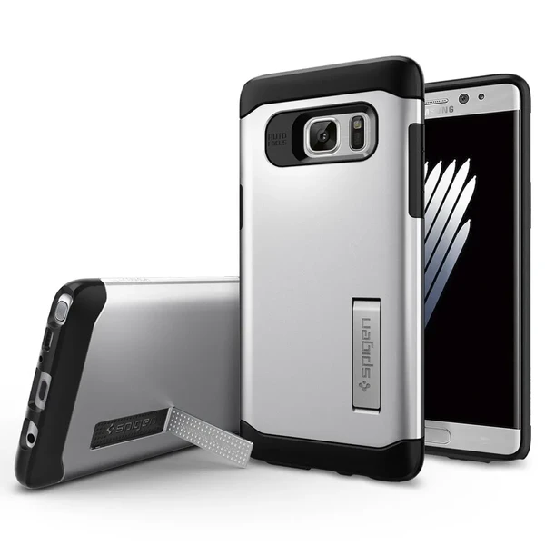 Чохол Spigen Slim Armor Satin Silver для Samsung Galaxy Note 7 у Дніпрі