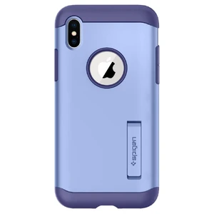 Чехол Spigen Slim Armor Violet для iPhone X | XS - Фото 3
