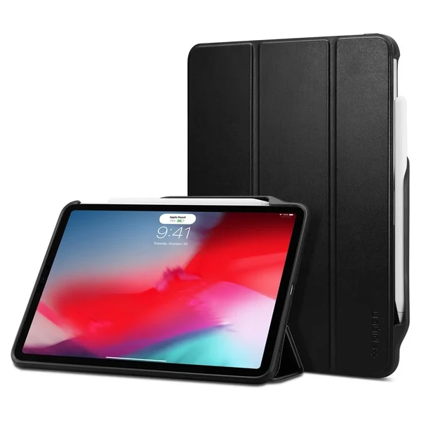 Магнитный чехол Spigen Smart Fold 2 Black для iPad Pro 11"