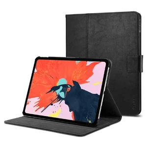 Шкіряний чохол Spigen Stand Folio Black для iPad Pro 11" 067CS25644 - Фото 1