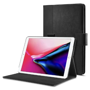 Кожаный чехол Spigen Stand Folio Black для iPad Pro 12.9" (2 поколение) 045CS22265 - Фото 1