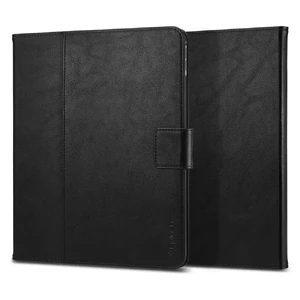 Шкіряний чохол Spigen Stand Folio Black для iPad Pro 12.9" (2018) - Фото 2