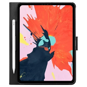 Шкіряний чохол Spigen Stand Folio Black для iPad Pro 12.9" (2018) - Фото 4