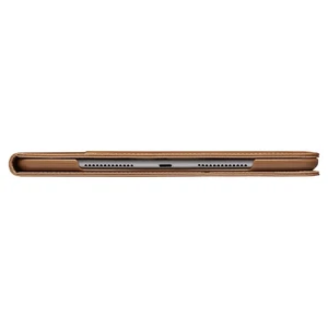 Кожаный чехол Spigen Stand Folio Brown для iPad 9.7" (2017 | 2018) | Air - Фото 12