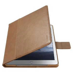 Кожаный чехол Spigen Stand Folio Brown для iPad 9.7" (2017 | 2018) | Air - Фото 2