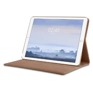 Кожаный чехол Spigen Stand Folio Brown для iPad 9.7" (2017 | 2018) | Air - Фото 3