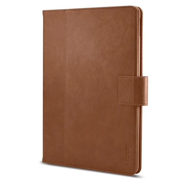 Кожаный чехол Spigen Stand Folio Brown для iPad Air 3 (2019) | Pro 10.5"