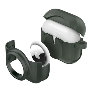 Протиударний чохол Spigen Tag Armor Duo Military Green для AirPods 3 | AirTag - Фото 4