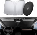 Солнцезащитный экран Spigen CryoShade для лобового стекла Tesla Model 3/Y - Фото 11
