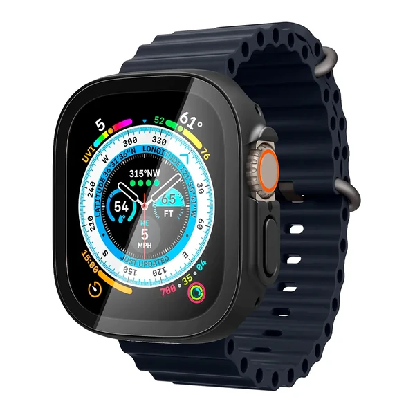 Защитный чехол Spigen Thin Fit 360 Black для Apple Watch Ultra 49mm
