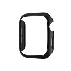 Чохол Spigen Thin Fit Black для Apple Watch 44mm SE 2 | SE | 6 | 5 | 4 - Фото 2