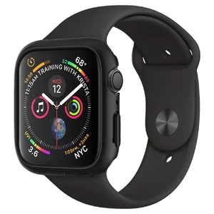 Чехол Spigen Thin Fit Black для Apple Watch 44mm SE 2 | SE | 6 | 5 | 4
