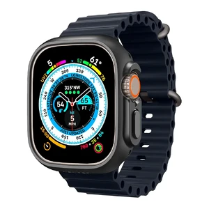 Защитный чехол Spigen Thin Fit Black для Apple Watch Ultra 49mm ACS05458 - Фото 1