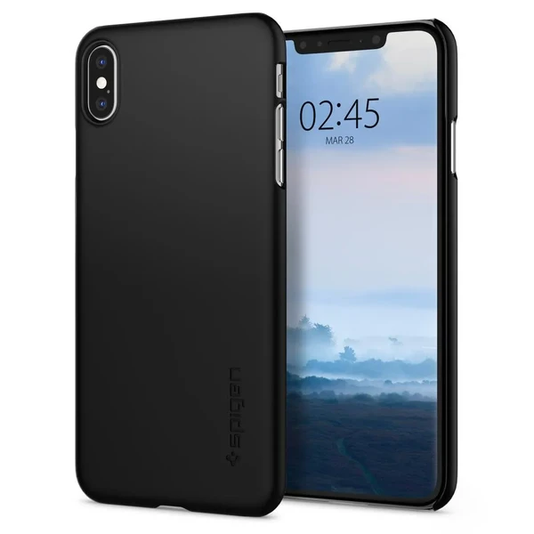 Чохол Spigen Thin Fit Black для iPhone XS Max