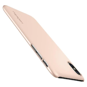 Чехол Spigen Thin Fit Blush Gold для iPhone X | XS - Фото 6