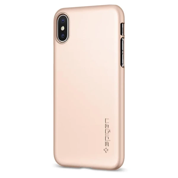 Чохол Spigen Thin Fit Blush Gold для iPhone X | XS