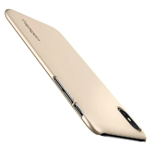 Чохол Spigen Thin Fit Champagne Gold для iPhone X | XS - Фото 6