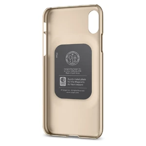 Чохол Spigen Thin Fit Champagne Gold для iPhone X | XS - Фото 3