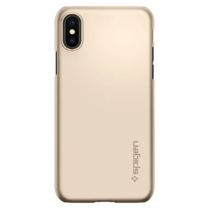 Чохол Spigen Thin Fit Champagne Gold для iPhone X | XS - Фото 4