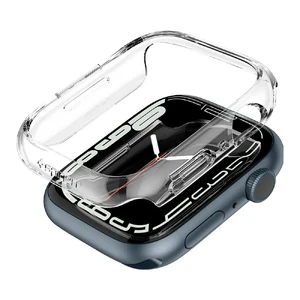 Чохол Spigen Thin Fit Crystal Clear для Apple Watch 41 mm Series 8 | 7 ACS04187 - Фото 1